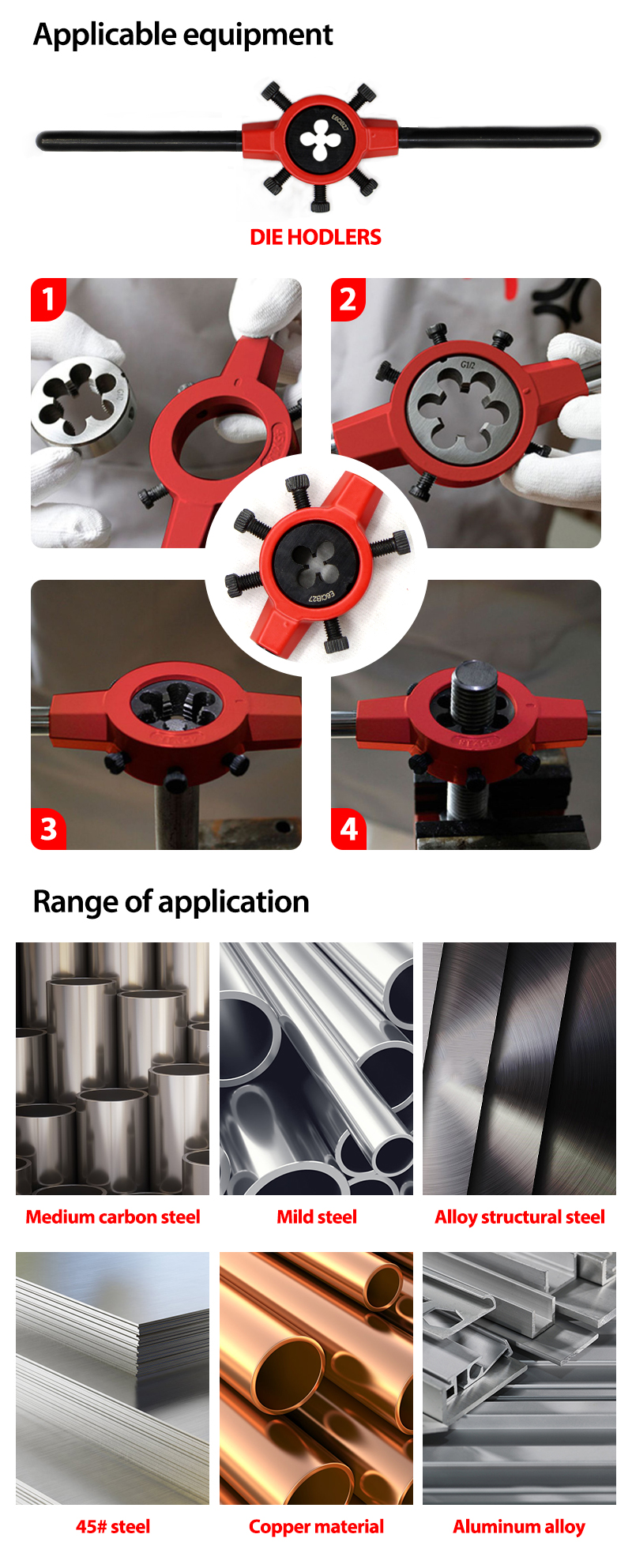 Vaporized Nitriding HSS Round Die