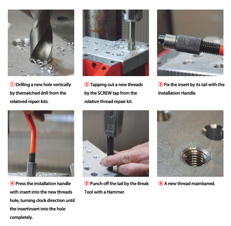 M8x1.25 Thread Repair Kit