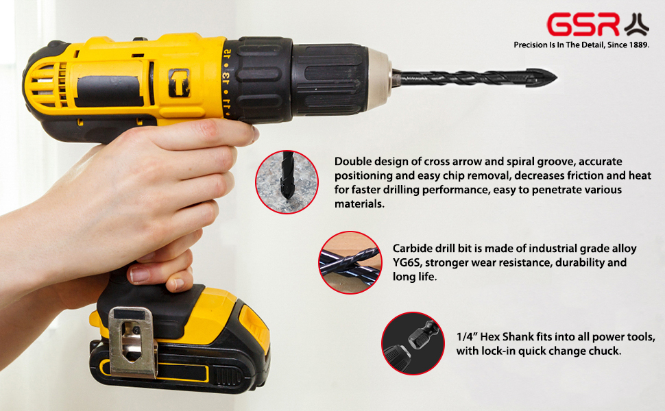 masonry drill bit for multipurpose