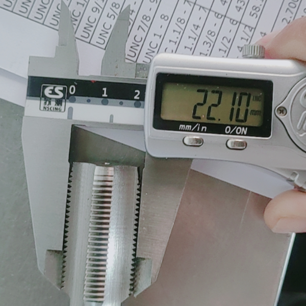 GSR Threaded Tool Quality Control Procedure