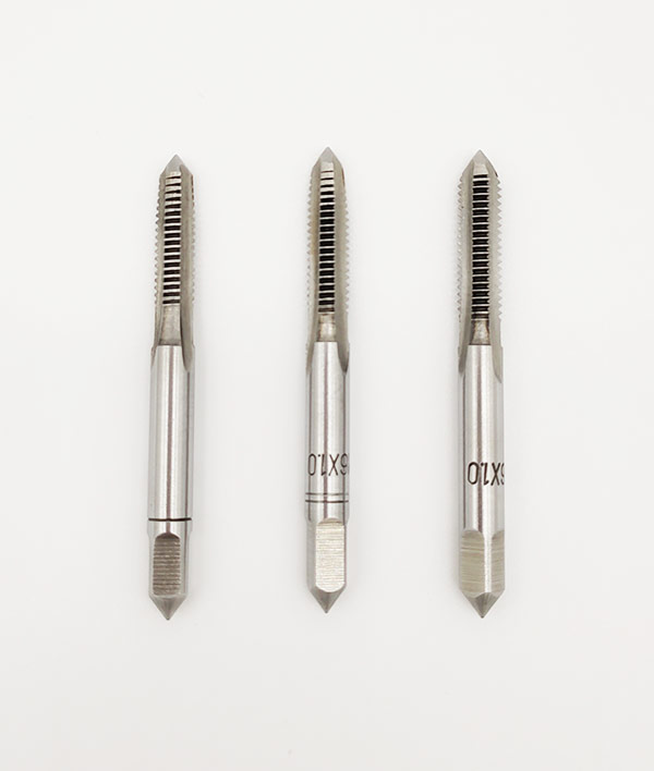 Hand Tap Set, 3pcs Alloy Steel, M3-M6 Hand Tap Set, 3pcs Alloy Steel, M3-M6