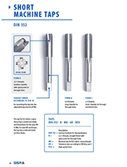 DIN352 Short Machine Tap