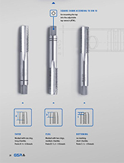 DIN2184-2 BSW BSF UNC UNF UNEF Hand Tap Set