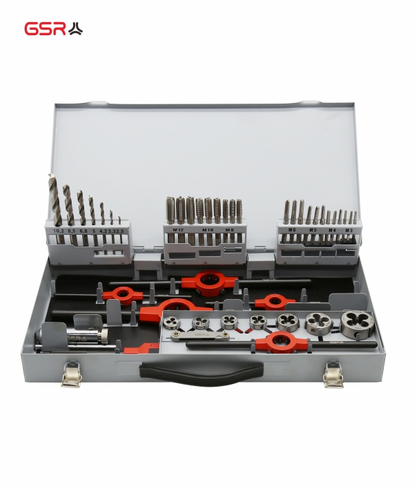 44pcs. HSS Metric tap and die set