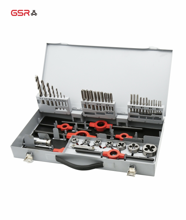 44pcs. HSS Metric tap and die set