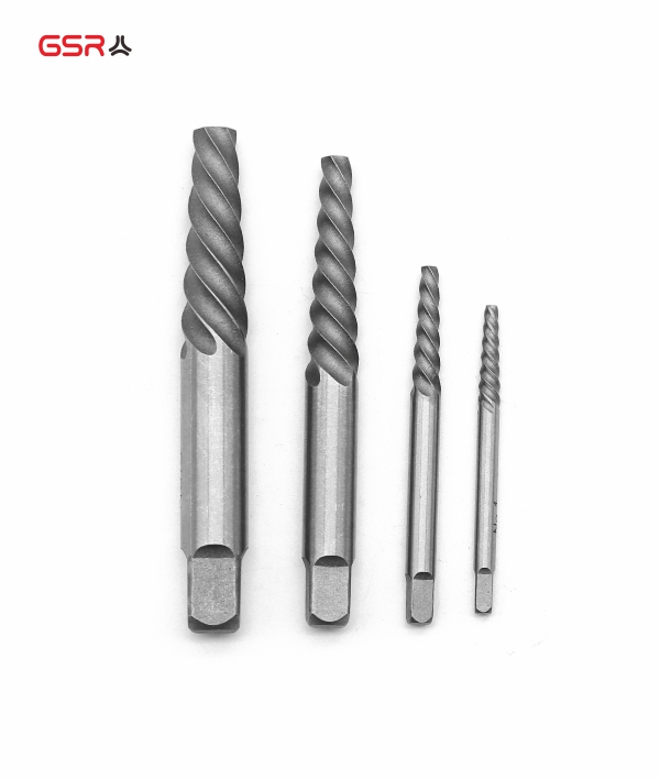 A Spiral Fluted Screw Extractor Set