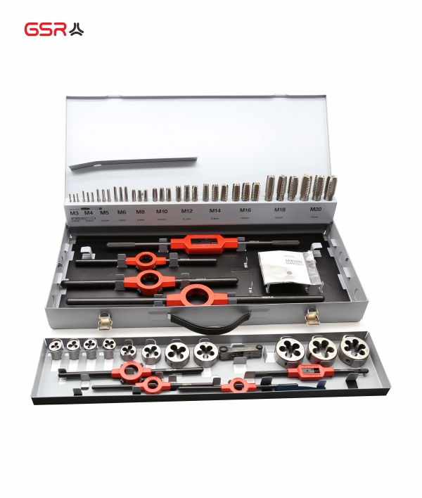 56pcs HSS High Quality Threading Tap and Die Set