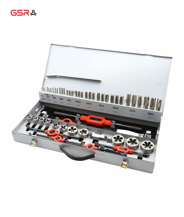 56pcs HSS High Quality Threading Tap and Die Set