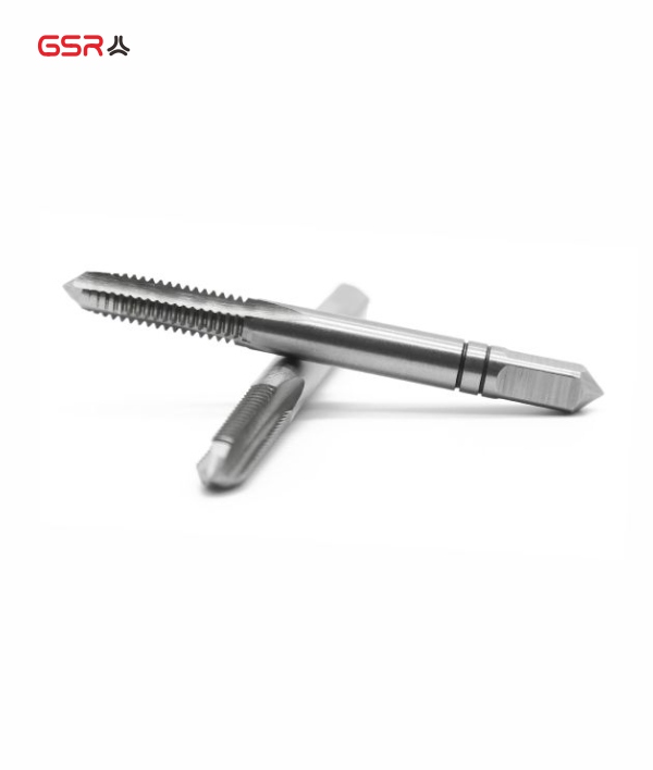 HSS hand taps To cut threads in steel and similar materials.