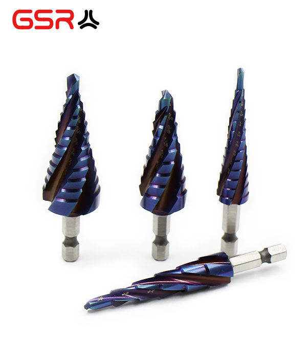 HSS Step Drill Bits for metal sheet