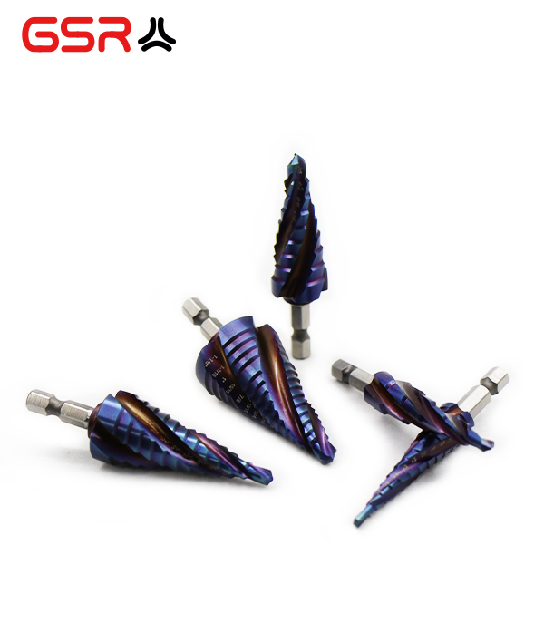 HSS Step Drill Bits for metal sheet