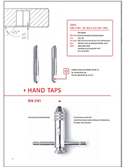 DIN2181 Metric Fine Hand Tap Set