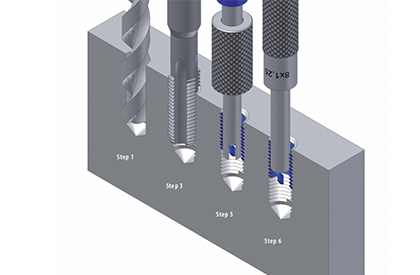 To do the threads repairing jobs in a professional way